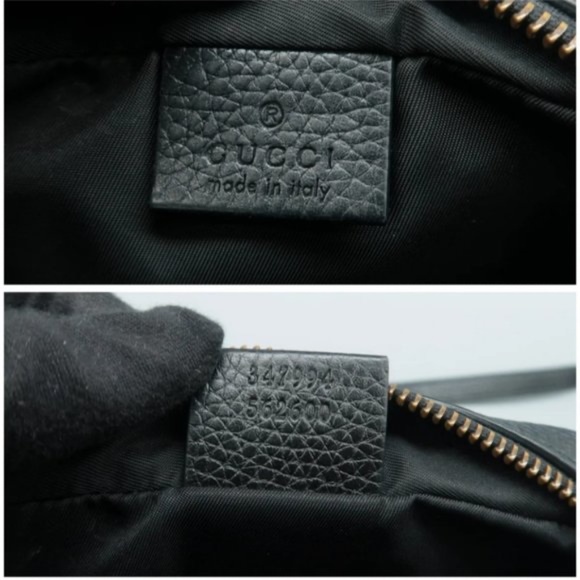 100% Authentic GUCCI SOHO Black Leather Disco Shoulder Bag - Picture 11 of 12